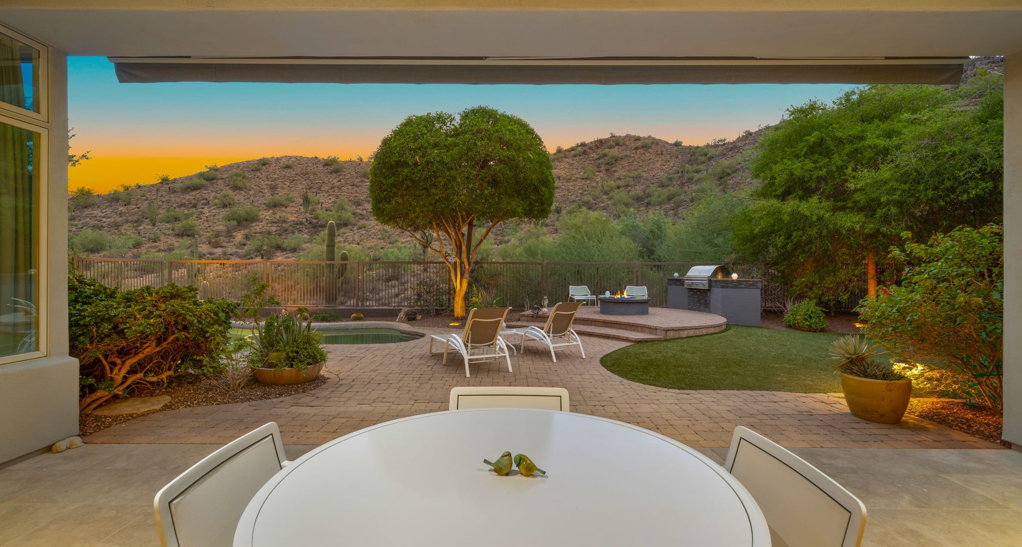 Private Backyard